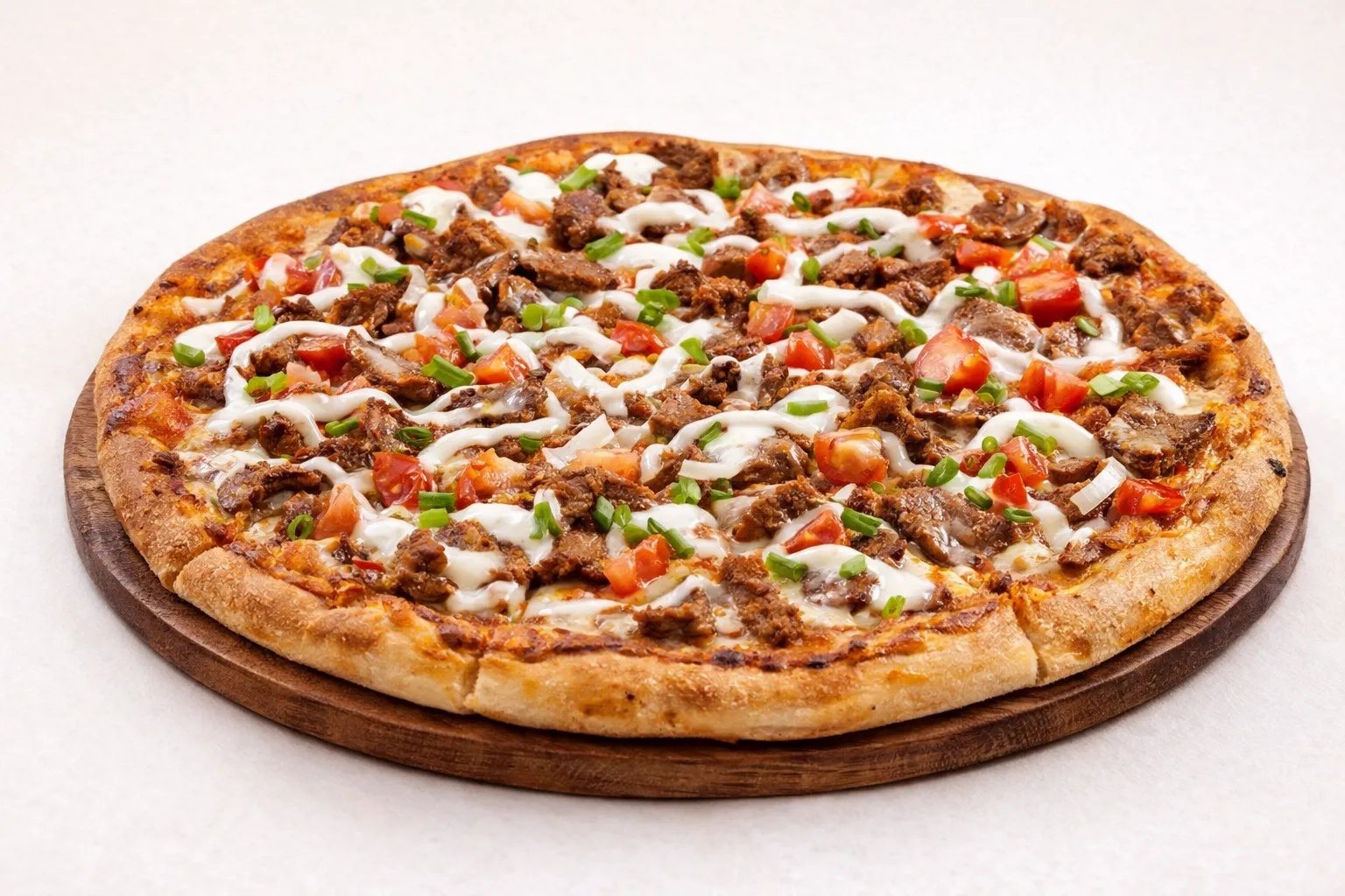 Best donair pizza at Amean Pizza Donair & Sub in Edmonton, AB